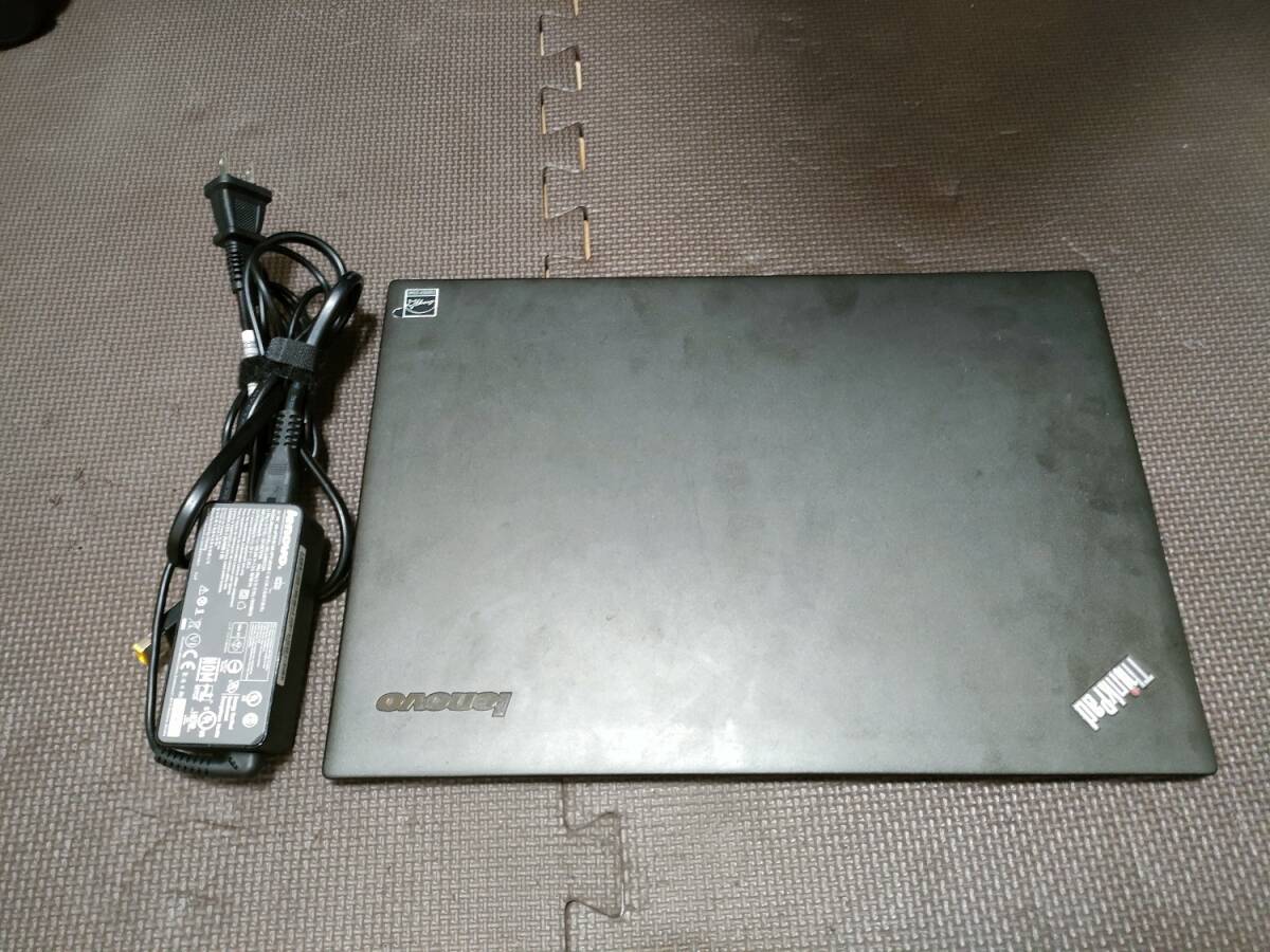 ジャンク LENOVO(20A8)ThinkPad X1 carbon i7-4600U メモリ8GB SSD 240G ACアダプター付き ノートPC_画像7
