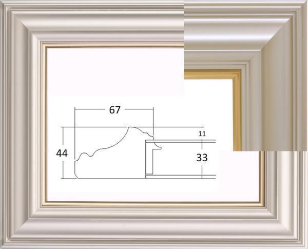油彩額縁　油絵額縁　フレーム　サイズ　ＷＳＭ　３４５５Ｎ　シャンペンゴールド　_画像1