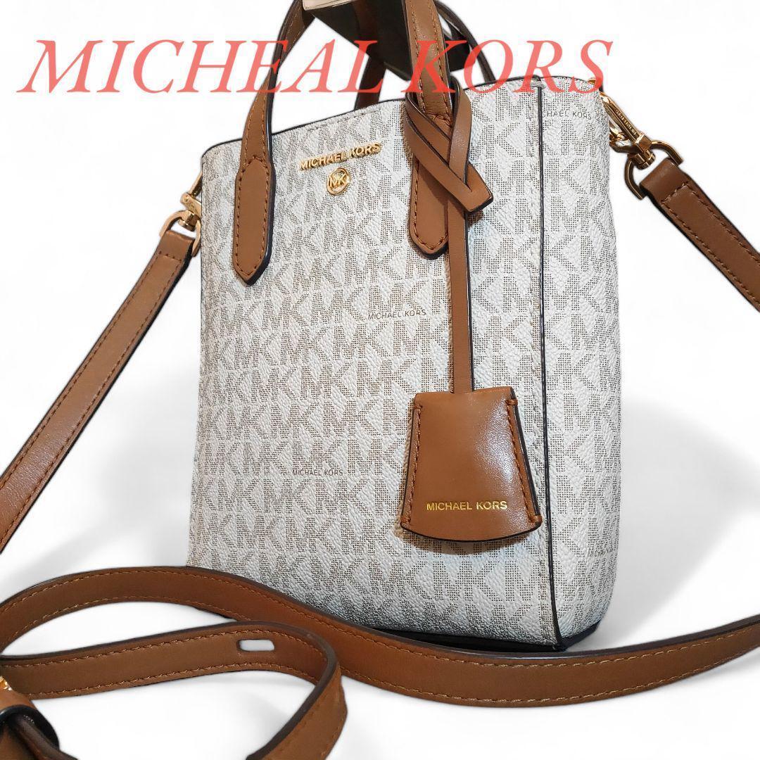  Michael Kors MICHEAL KORS mk рисунок общий рисунок pvc кожа 2way type .. портфель оттенок белого 1 иен монограмма 