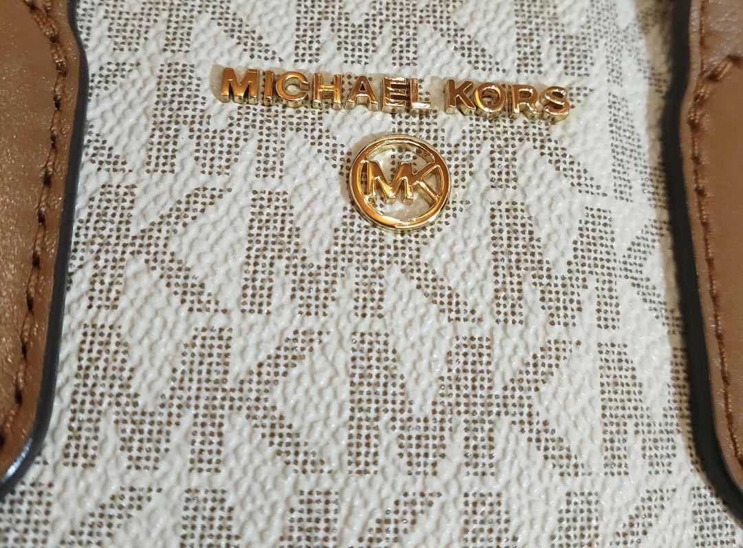  Michael Kors MICHEAL KORS mk рисунок общий рисунок pvc кожа 2way type .. портфель оттенок белого 1 иен монограмма 