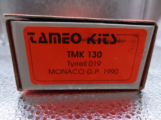 タメオ 1/43 メタルキット ティレル 019 フォード モナコGP 1990 中嶋悟/J.アレジ TMK130の画像1