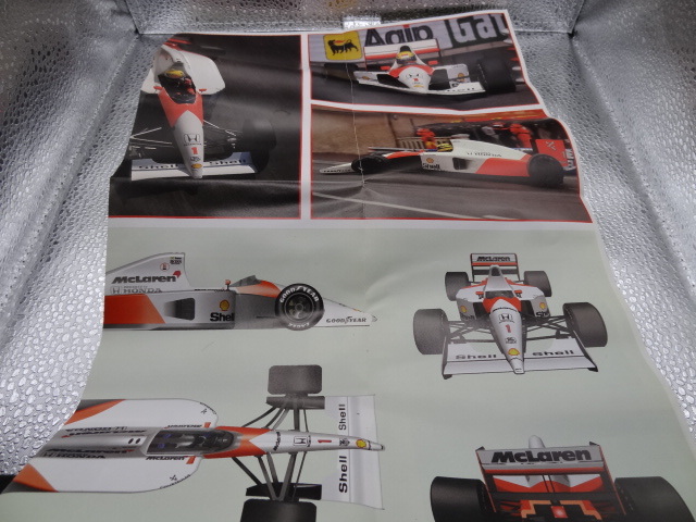 タメオ 1/43 メタルキット マクラーレン・ホンダ MP4/6 A. セナ 1991 フルディティールキット_画像5