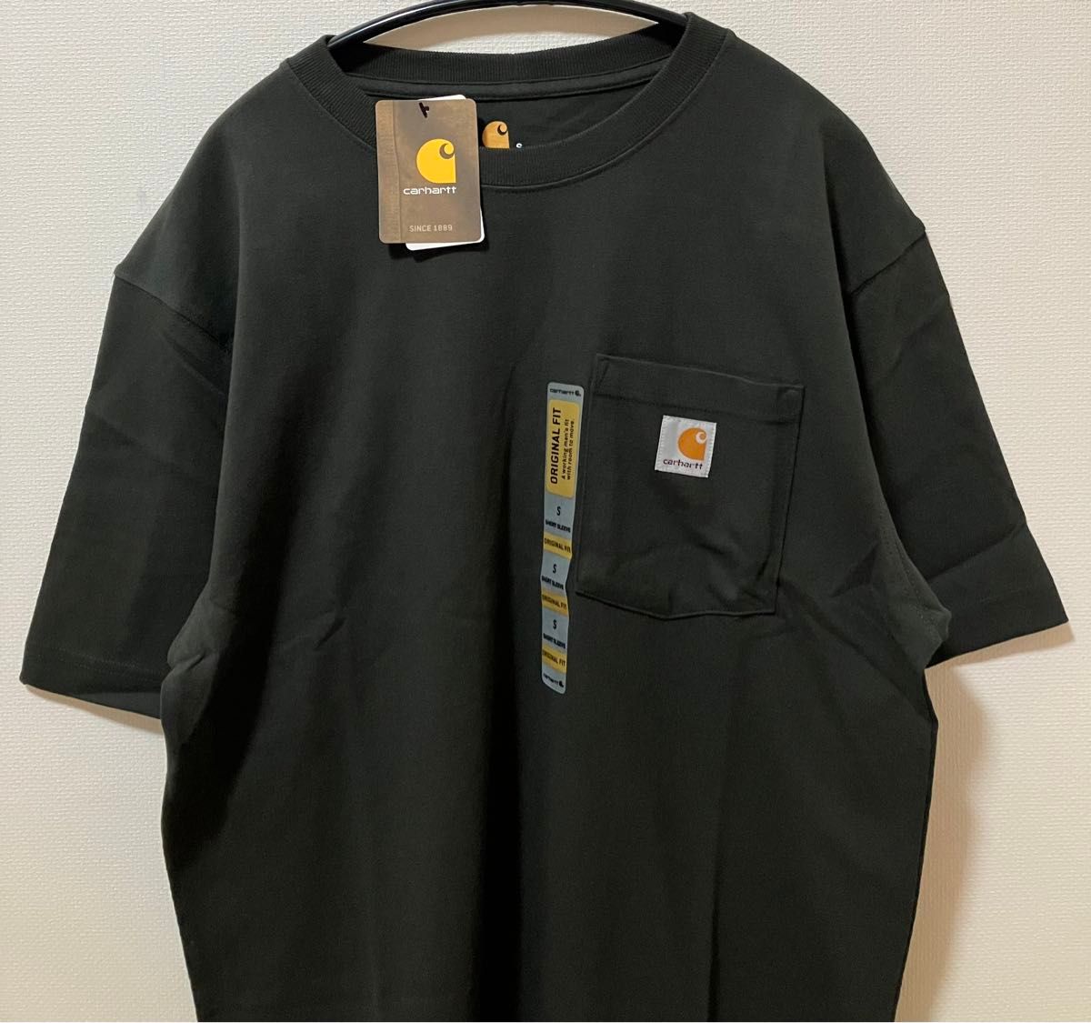 新品未使用タグ付　carhartt カーハート　ポケット付きTシャツ オーバーサイズ ビッグシルエット K 87