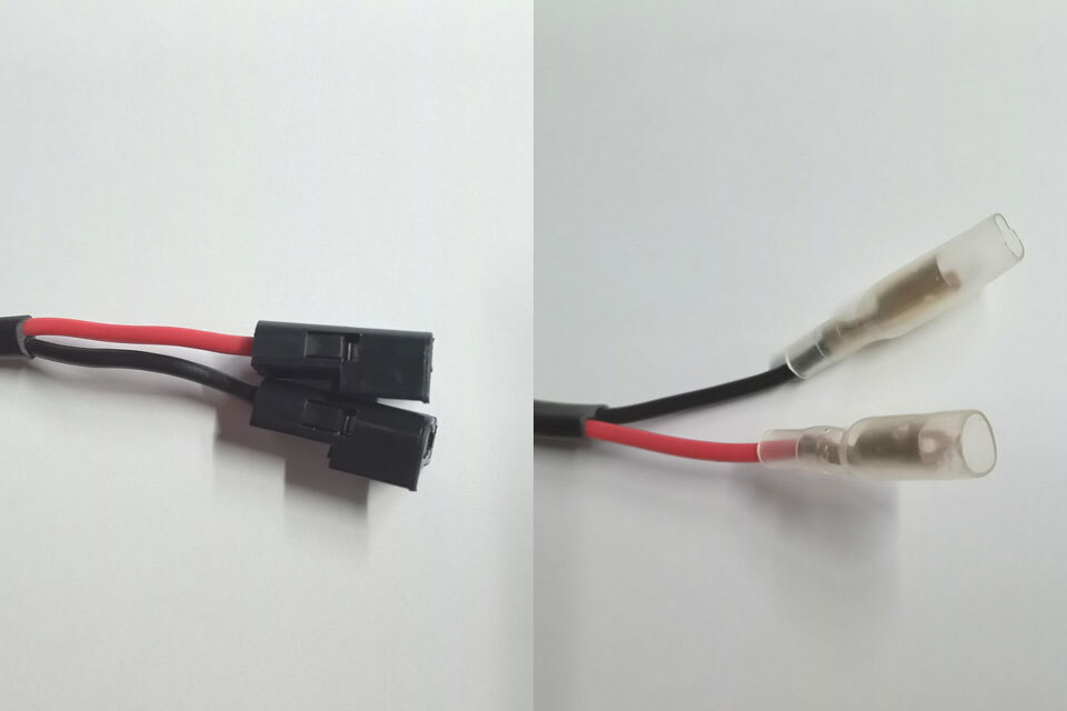【4本セット】トライアンフ ボンネビル系 ウィンカー配線アダプター / TEC Bike Parts Indicator Adaptor Wiring Kitの画像5