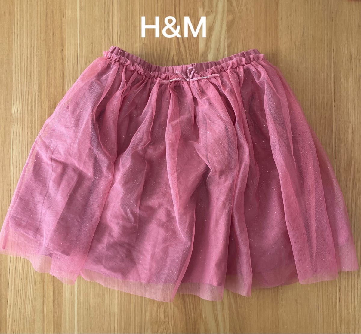 H&M チュールスカート 女の子 スカート ラメ　134-140cm