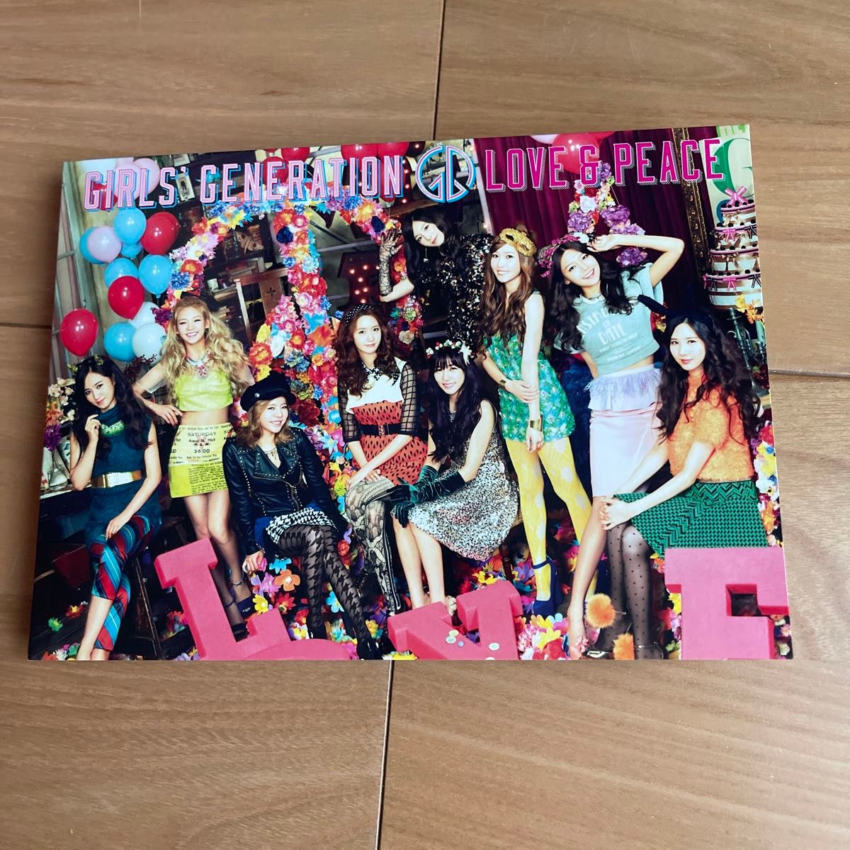 初回限定盤 少女時代 CD+Blu-ray/LOVE&PEACE 13/12/11発売 オリコン加盟店