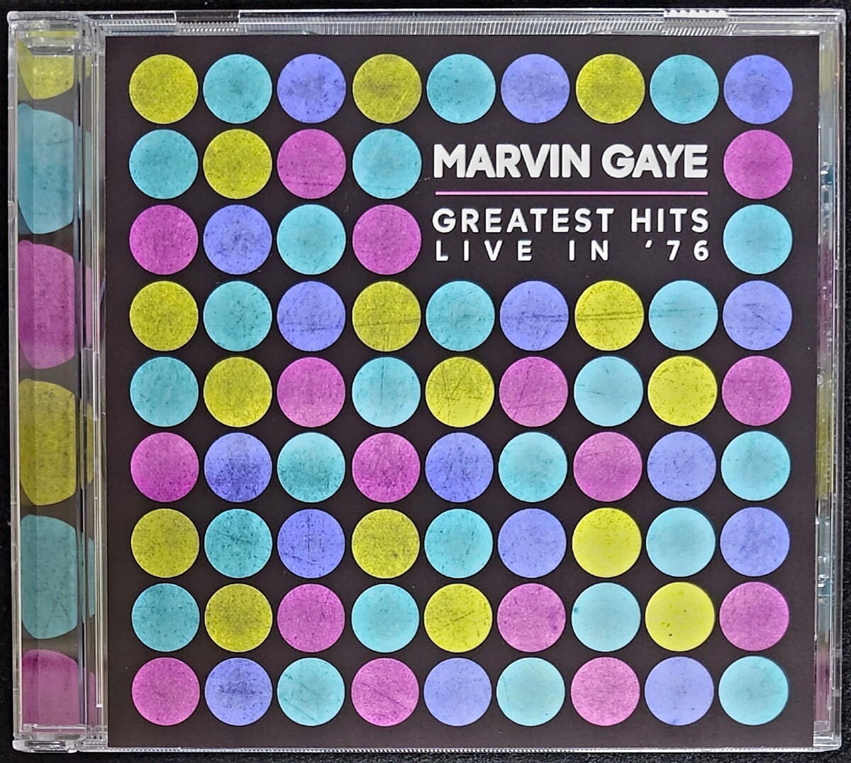 Marvin Gaye ◎ Greast Hits Live In '76〔1CD〕輸入盤 マービンゲイライブ モータウン ソウル ブラックミュージック R&B 