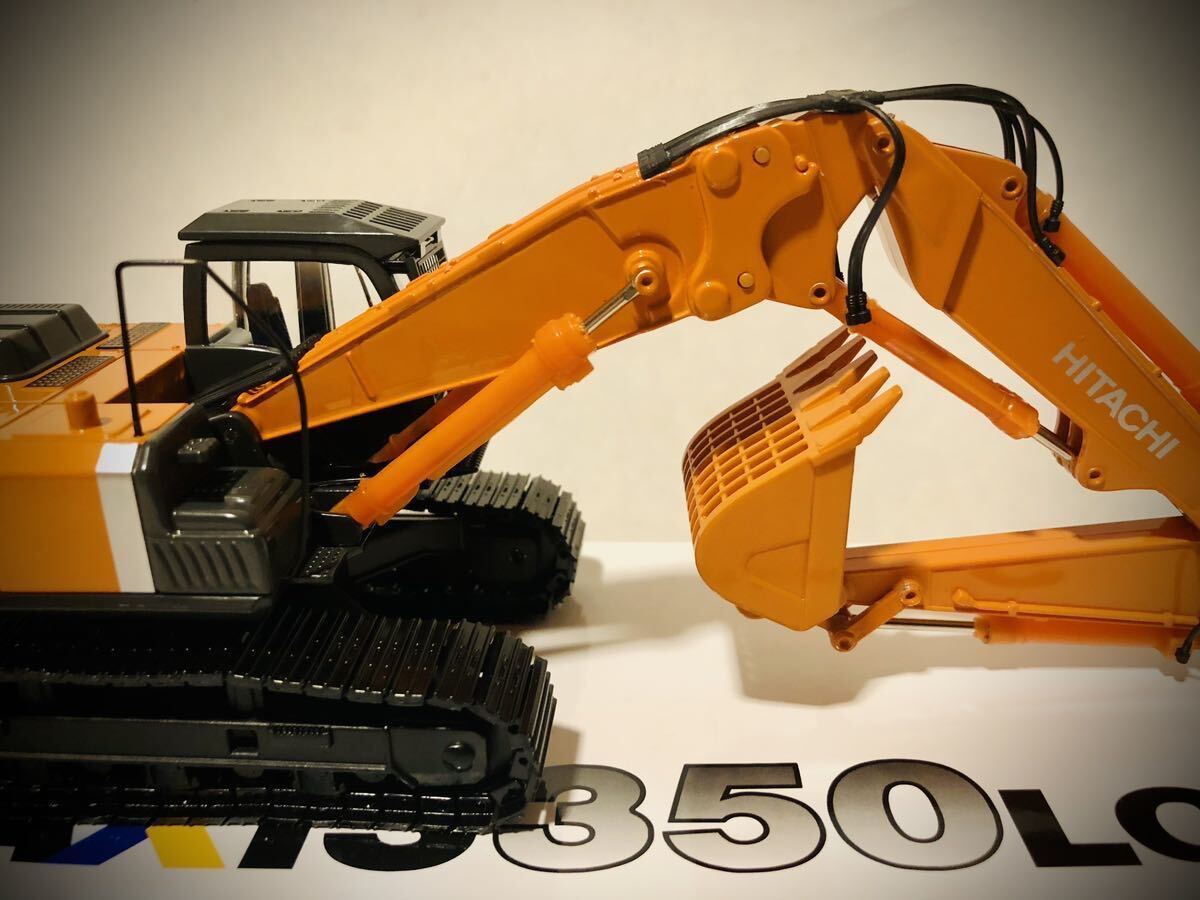 新品 日立 建機 HITACHI ZAXIS 350LCK 解体機 1/50 スケール モデル ミニチュア 住友 キャタピラー コベルコ コマツ ZX 重機の画像6