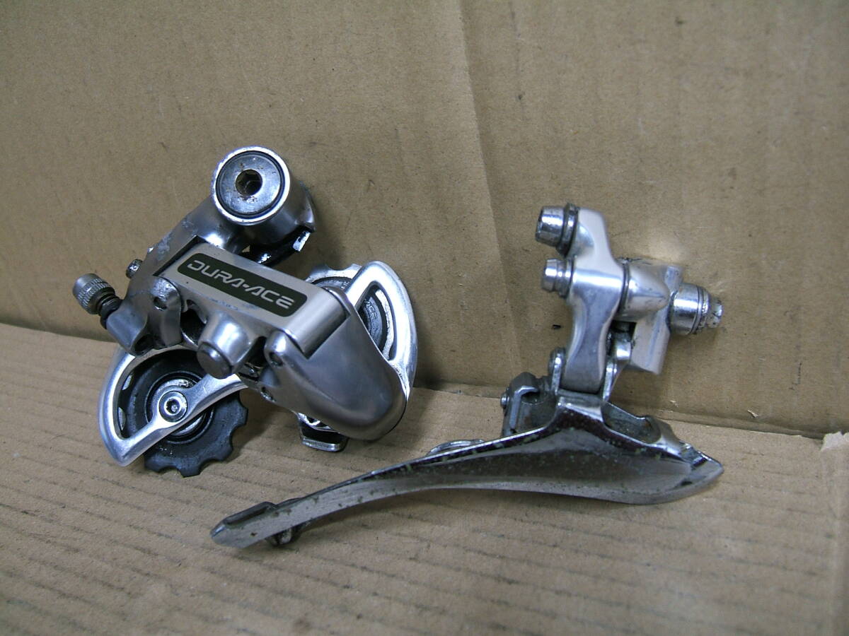 中古 前+リアディレイラー SHIMANO DURA-ACE FD-7410 RD-7402 　125_画像3