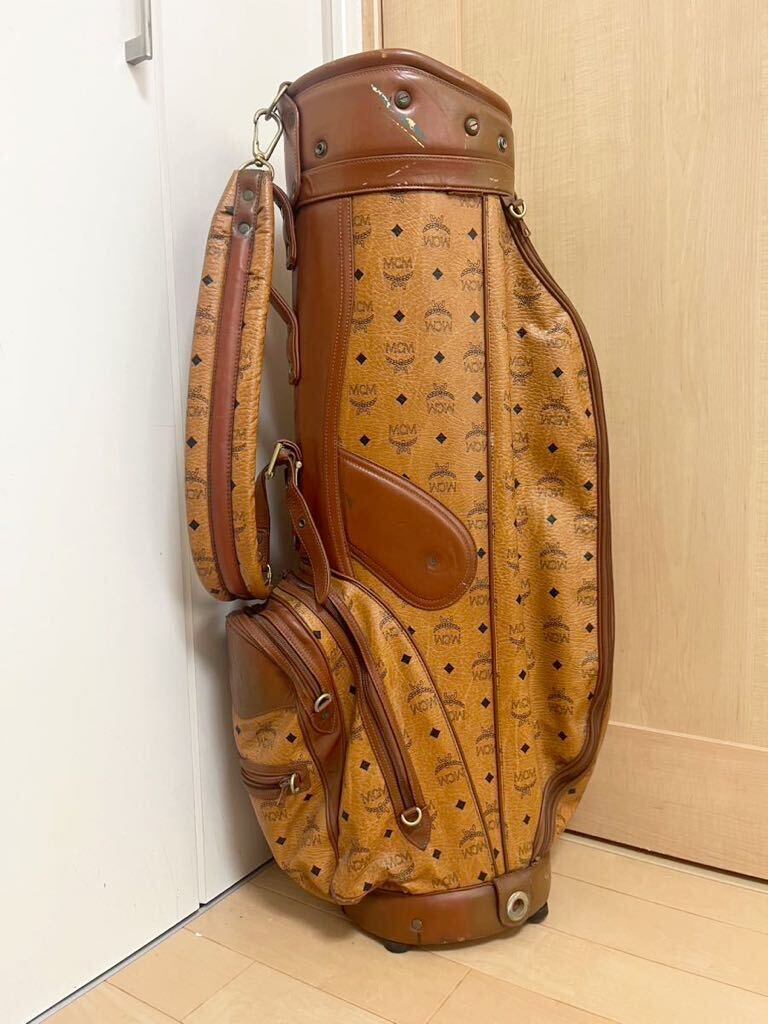 Yahoo!オークション - 1円〜 限定 MCM キャディバッグ ゴルフ Yahoo!オークション - 1円〜 限定 MCM キャディバッグ ゴルフ