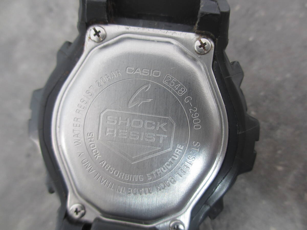 CASIO/カシオ/G-2900/G-SHOCK/G-ショック/腕時計/動作品 ジャンクの画像10