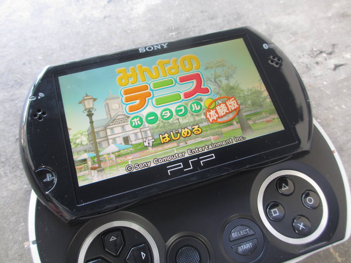 ソニー PSP go 本体/PSP-N1000/プレイステーションポータブル/動作確認済み ジャンク