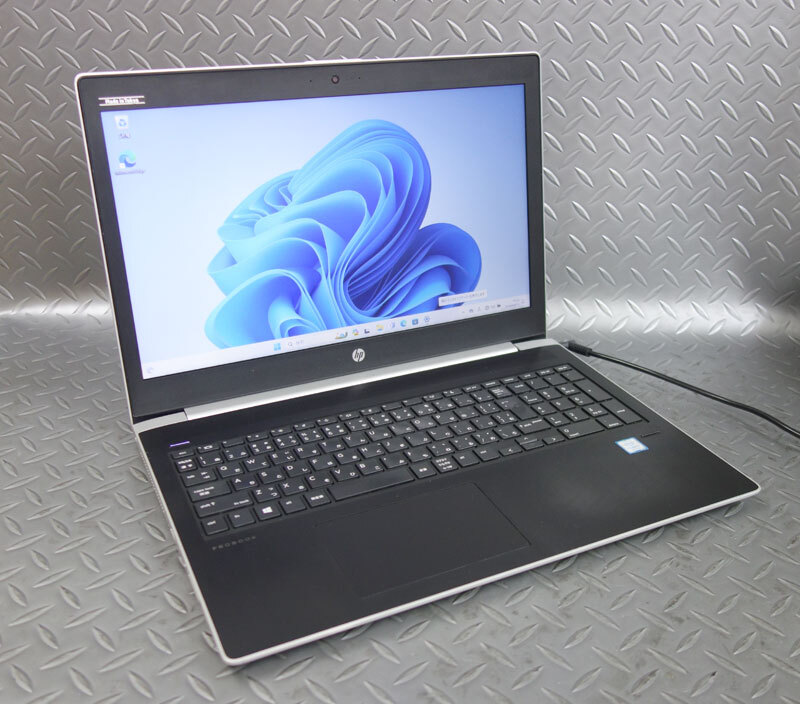 ◆SSD・HDD搭載◆HP ProBook450 G5◆Core i5-7200U@2.5GHz/8GB/SSD128GB+HDD500GB/Windows11Proの画像1