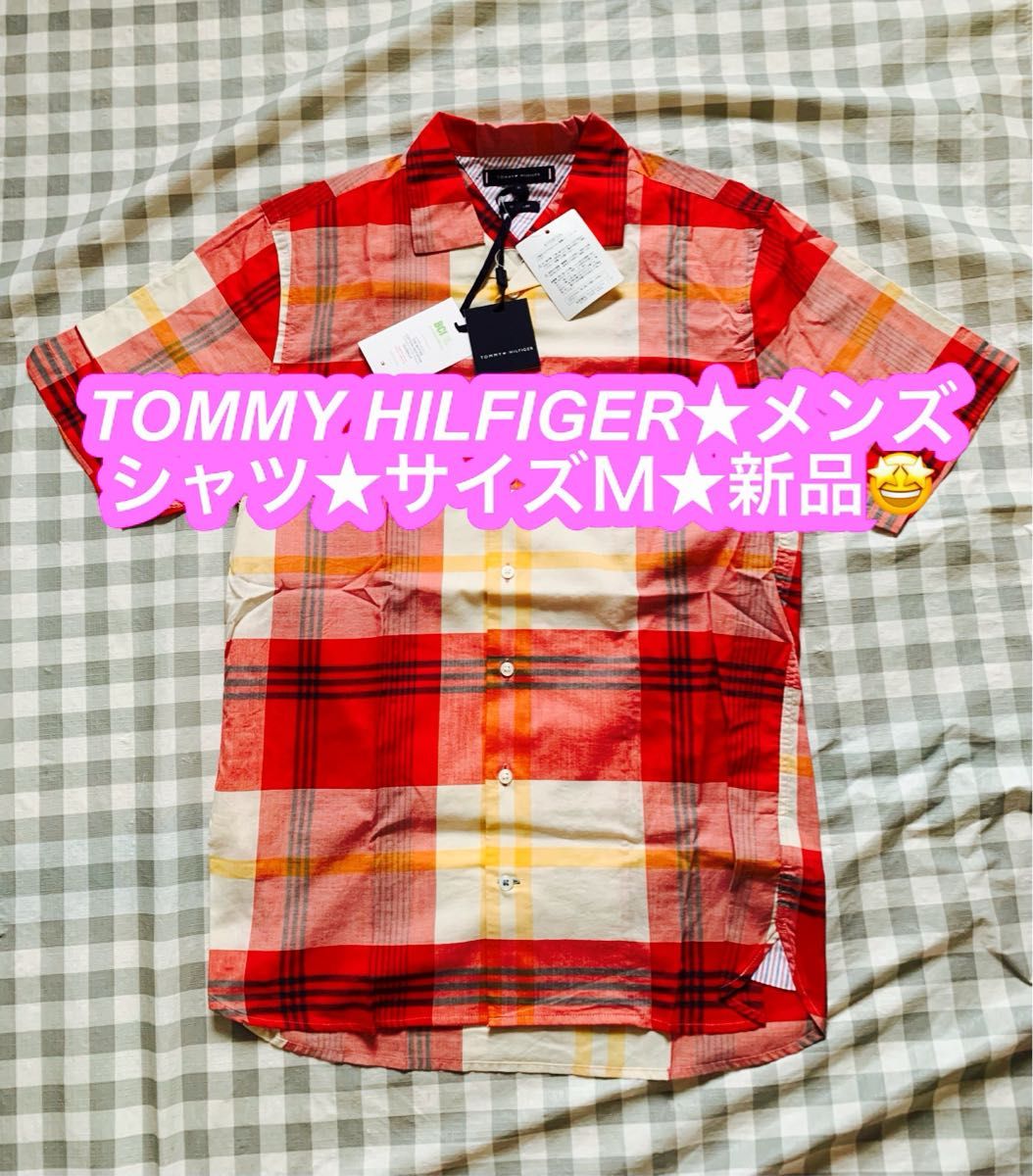 TOMMY HILFIGER 男女兼用 シャツ サイズＭ 新品タグ付き｜Yahoo
