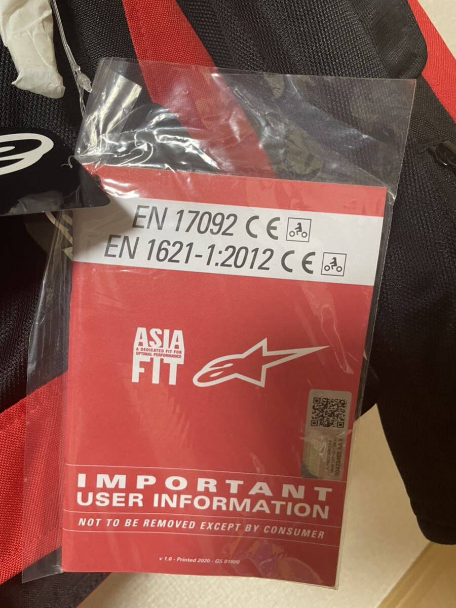 MM93 T-GP IGNITION AIR JACKET ASIA アルパインスターズ メッシュジャケット マルケスモデル 新品の画像3