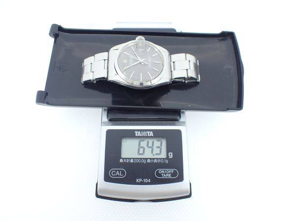 ROLEX 1500 OYSTER PERPETUAL DATE ロレックス オイスターパーペチュアル デイト アメリカン リベットブレス 稼働品 自動巻き 腕時計の画像10