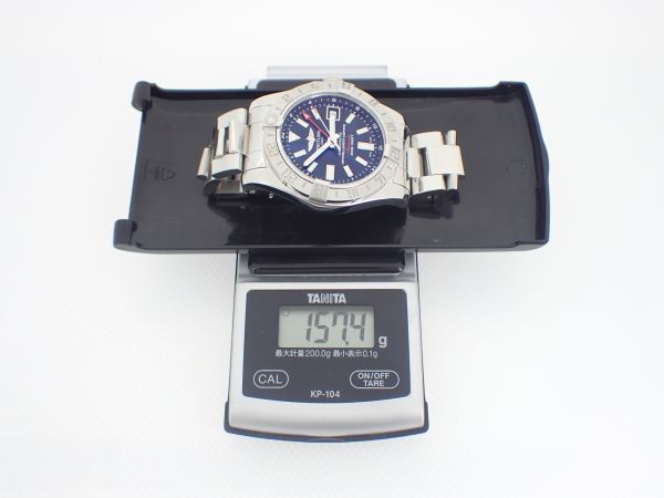 ★BREITLING ブライトリング A32390 アベンジャー メンズ 自動巻き 腕時計 稼動品 箱 ケース コマ