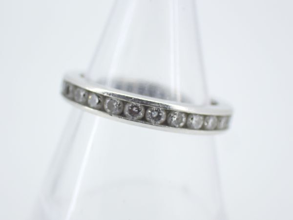Tiffany&Co. ティファニー フルサークルダイヤ リング 総g 約4.7g 約12号 指輪 アクセサリー ファッション小物 ブランド品の画像2