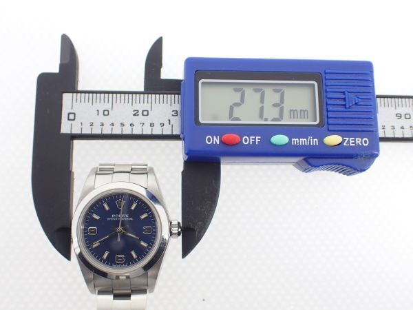 ROLEX ロレックス 76080 K番 OYSTER PERPETUAL オイスターパーペチュアル レディース 腕時計 自動巻き 稼動品の画像9