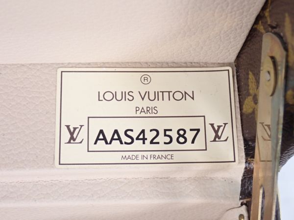 ★Louis Vuitton ルイヴィトン トランク アタッシュケース 旅行カバン バッグ モノグラム ブランド品_画像6