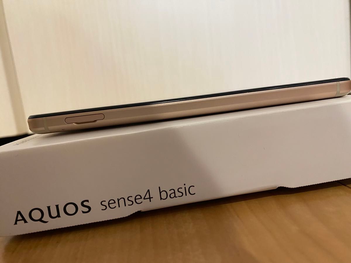 AQUOS sense4 basic A003SH ライトカッパー　ワイモバイル