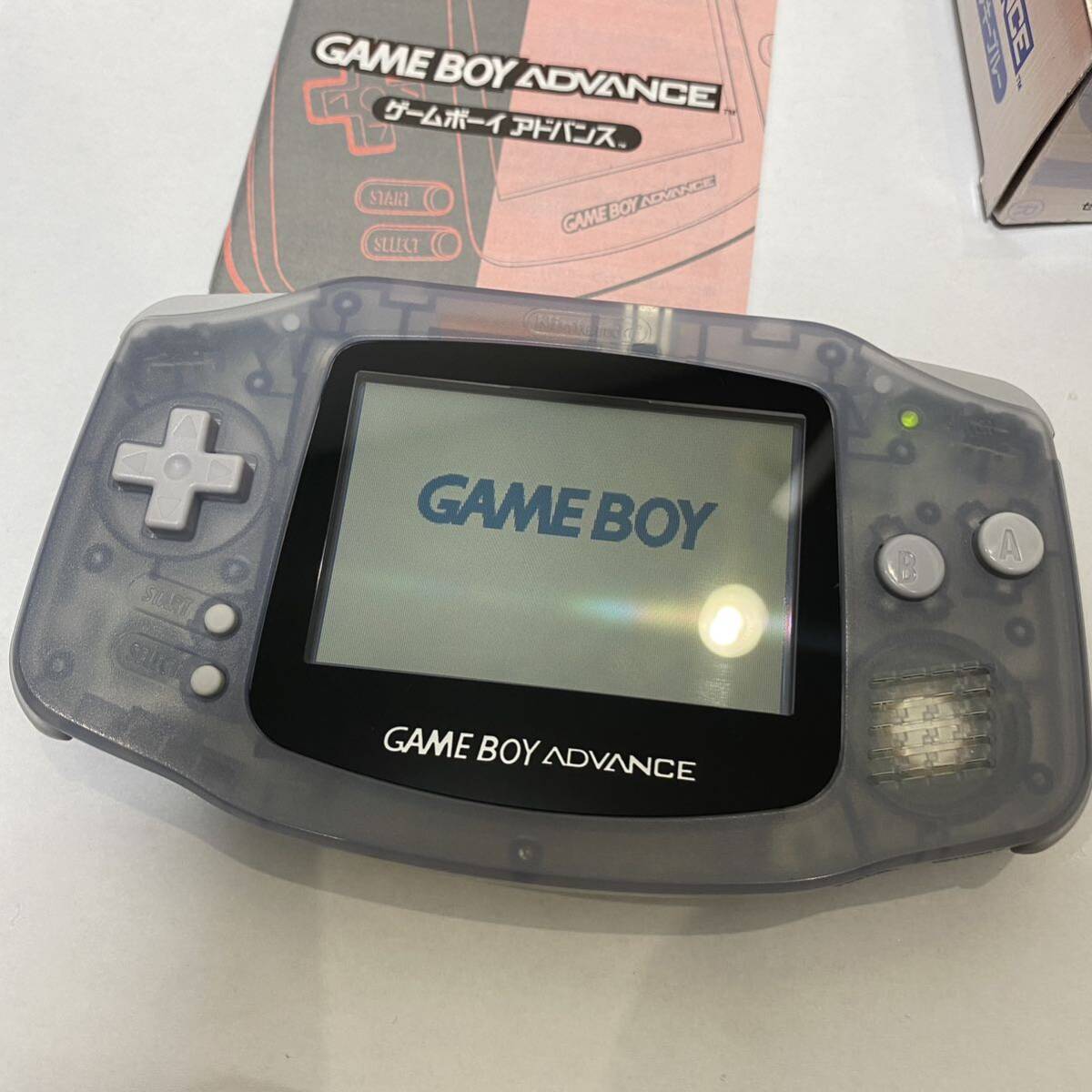  Game Boy Advance # almost new goods unused rare GBA nintendo instructions box Nintendo Nintendo Game Boy operation excellent verification settled 
