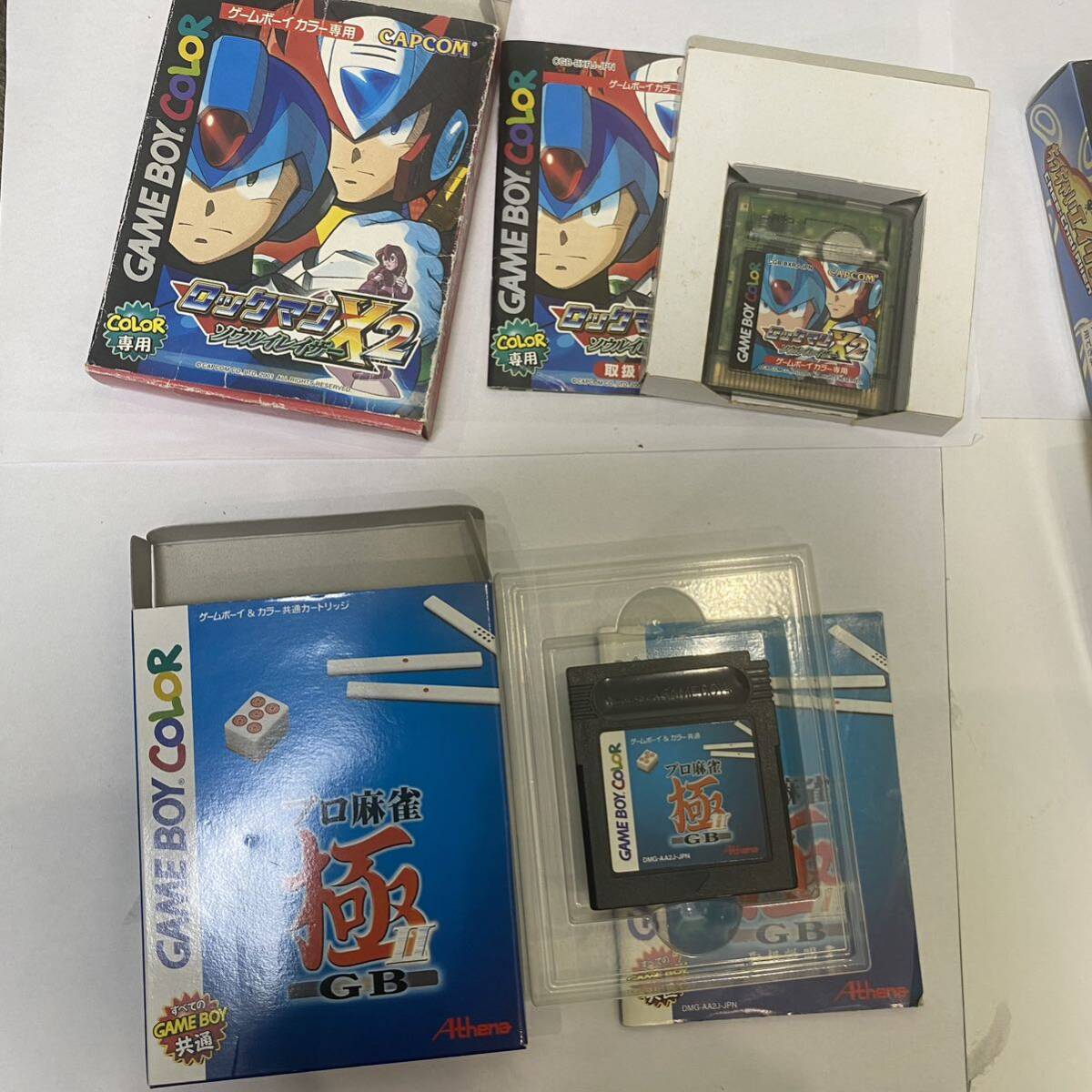 レアソフト等 まとめて ポケットモンスター 緑 クリスタル エメラルド ロックマンX 等GBC ポケモン Nintendo GBA GBCゲームボーイ の画像6