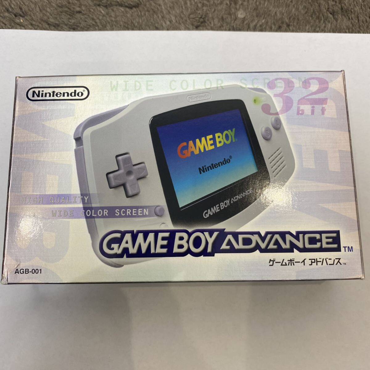 ゲームボーイアドバンス ■ほぼ　新品未使用　極美品　レア　GBA ホワイト任天堂 説明書 箱　Nintendo ニンテンドー　ゲームボーイ