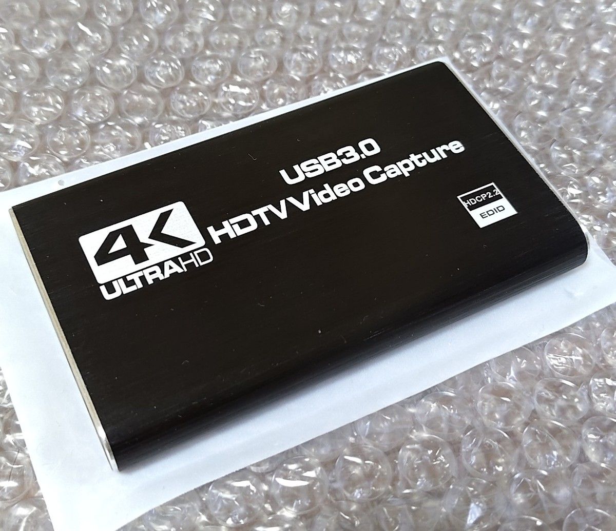 ほぼ新品☆4K 60fps パススルー 音声入出力 MS2131 ビデオキャプチャーカード