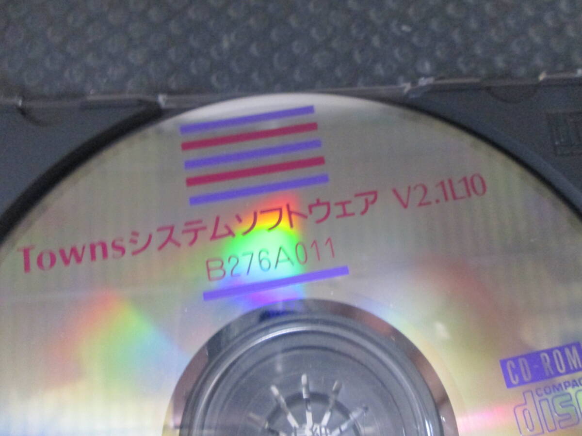 【送料385円】 FUJITSU 富士通 FM TOWNS システムソフトウェア V2.1 L10 B276A011の画像3