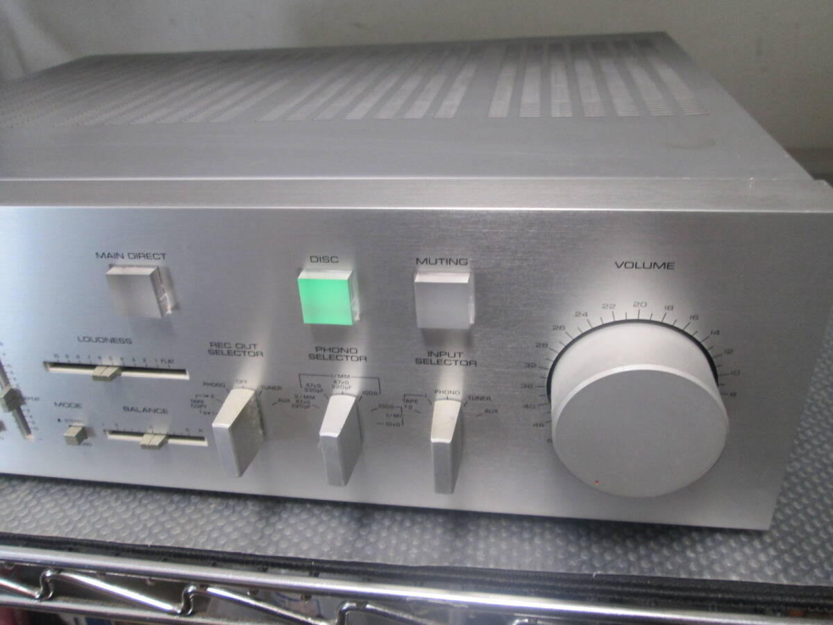 YAMAHA A-7a プリメインアンプ　通電のみ_画像3