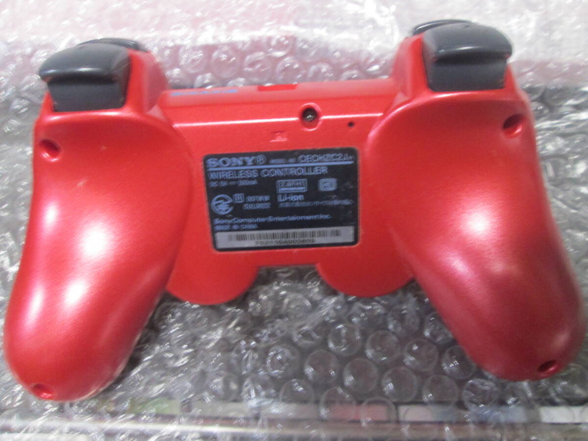 SONY PS3 PlayStation3 本体 CECH-3000B SR 320GB 本体 スカーレットレッド 美品_画像5