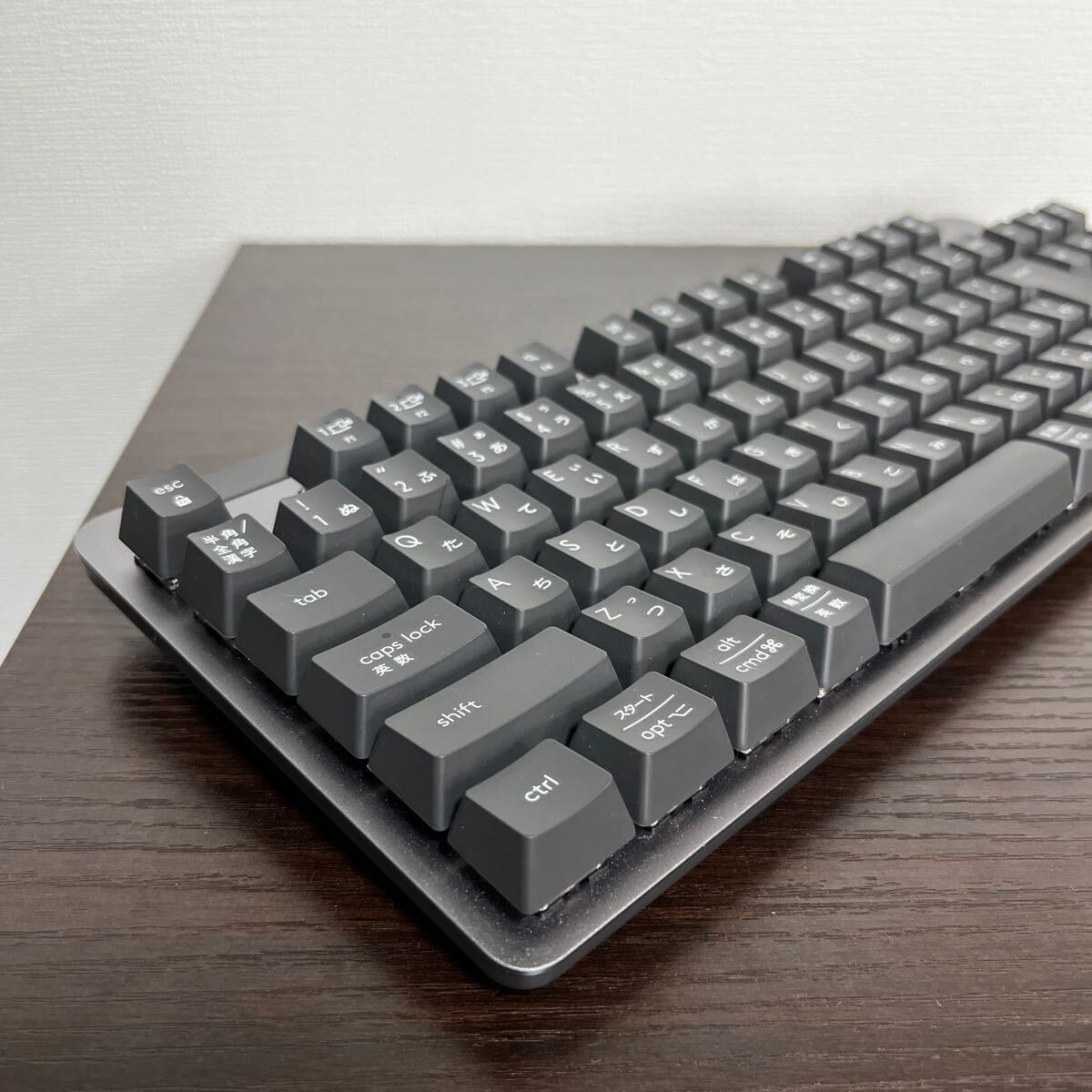 【中古】Logicool SIGNATURE K855 ワイヤレスキーボード グラファイト 赤軸 メカニカルキーボード 