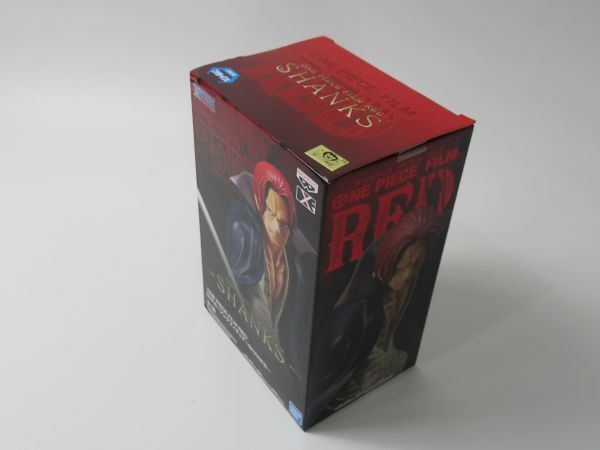 ワンピース ONE PIECE FILM RED DXF ポージングフィギュア シャンクス SHANKS フィルムレッド プライズ バンプレスト ナムコ限定新品未開封の画像2