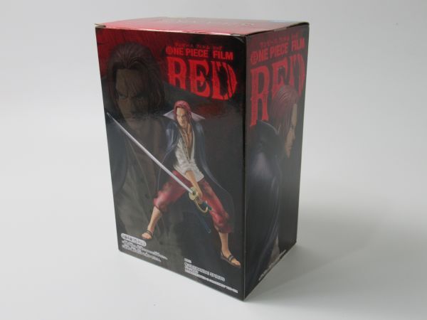 ワンピース ONE PIECE FILM RED DXF ポージングフィギュア シャンクス SHANKS フィルムレッド プライズ バンプレスト ナムコ限定新品未開封の画像3