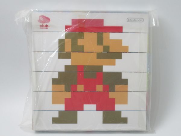  nintendo original badge collection super Mario 25 anniversary commemoration Club Nintendo platinum member privilege not for sale unused 