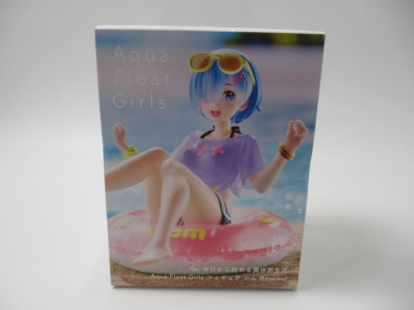 Re：ゼロから始める異世界生活 Aqua Float Girls フィギュア レム Renewal アクアフロートガールズ プライズ TAITO タイトー リゼロ 新品_F2-240408M49