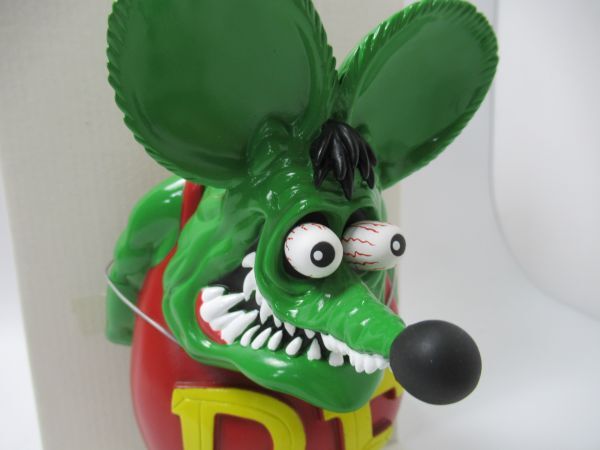 Rat Fink Doll ラットフィンク ドール フィギュア 人形 マスコット ムーン オブ ジャパン グリーン 中古