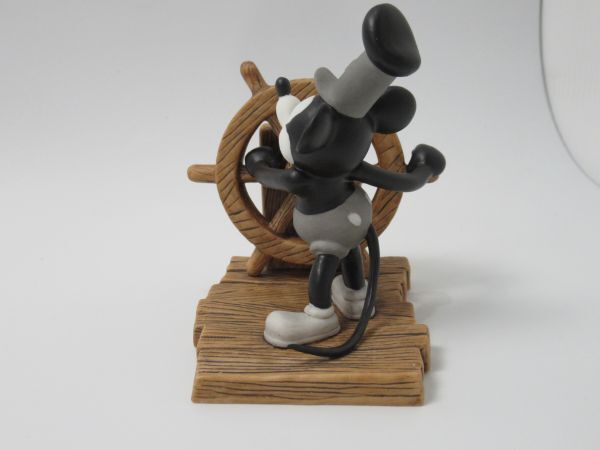 ミッキーマウス 蒸気船 ウィリー STEAMBOAT WILLIE 2008 Year Figurine Figure イヤーフィギュア ディズニー Disneyの画像6