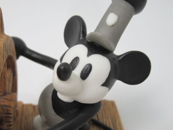 ミッキーマウス 蒸気船 ウィリー STEAMBOAT WILLIE 2008 Year Figurine Figure イヤーフィギュア ディズニー Disneyの画像5