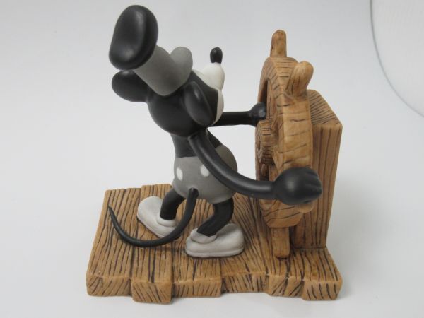 ミッキーマウス 蒸気船 ウィリー STEAMBOAT WILLIE 2008 Year Figurine Figure イヤーフィギュア ディズニー Disneyの画像7