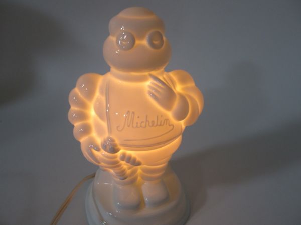 ミシュランマン BIB COLLECTION ランプ MICHELIN ムッシュ・ビバンダム フィギュア Baby BIB Lamp コレクション ベビー 照明 ライト 陶器の画像7