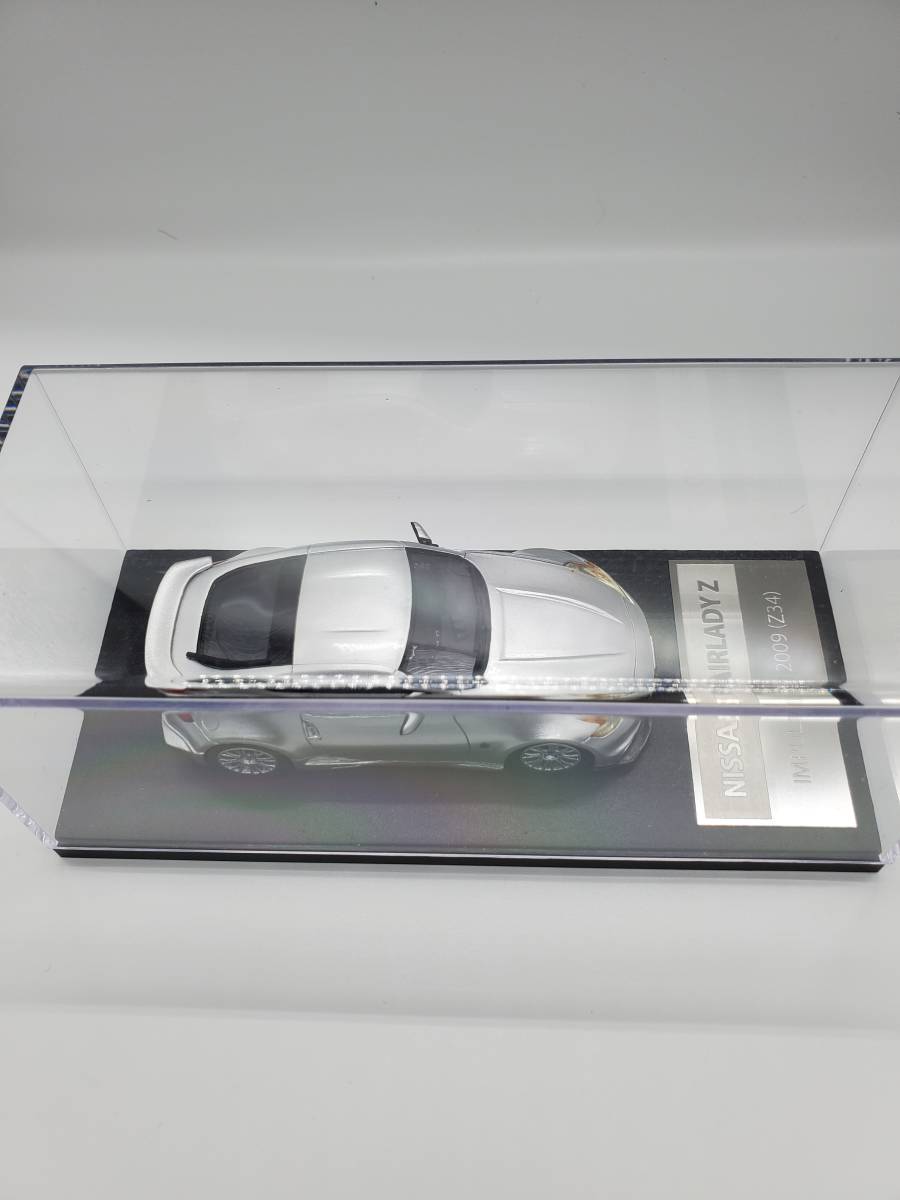 ハイストーリープレミアム 1/43 日産フェアレディZ 2009 Z34 インパルエアロスタイル シルバー 定形外郵便￥510　_画像6