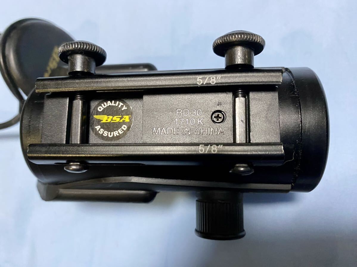 実物 BSA Optics RD30 30mm red dot sigh レッドドットサイト 実銃対応？の画像5