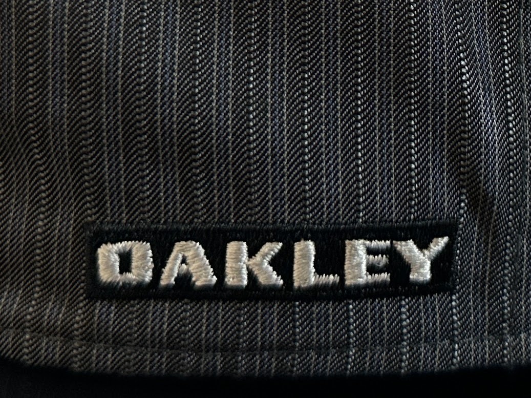 【未使用品】316KF 上品★OAKLEY オークリー キャップ 帽子CAP 限定1個！上品で高級感のあるデザインのポリエステル素材♪《SIZE 61㎝位》の画像9