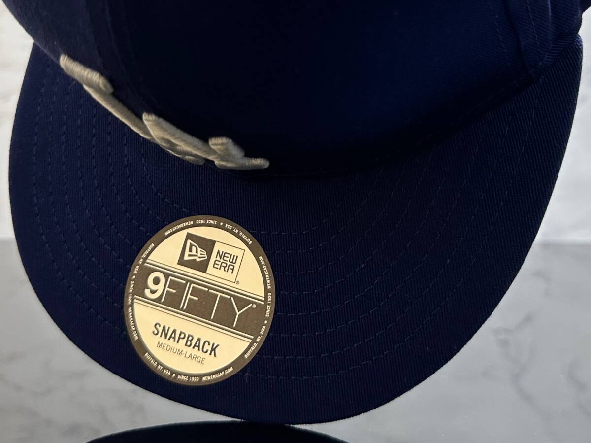 【未使用品】192KA 訳あり★NEW ERA 9FIFTY×MLB ロサンゼルスドジャース Los Angeles Dodgers コラボ キャップ 帽子《M-L FREEサイズ》の画像9