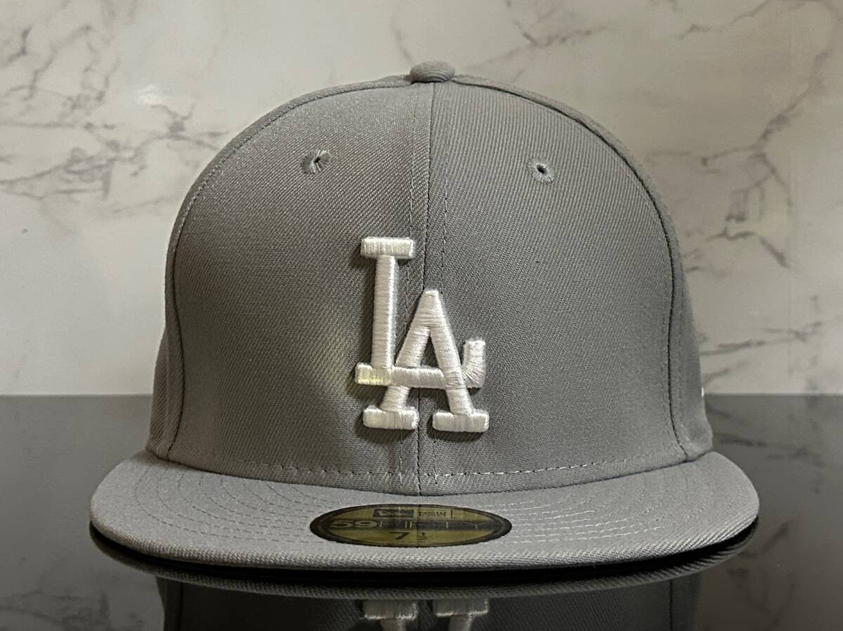 【未使用品】41C 訳あり★NEW ERA 59FIFTY×MLB ロサンゼルス ドジャース Los Angeles Dodgers キャップ 大谷翔平《大き目SIZE 8・63.5㎝》_画像2