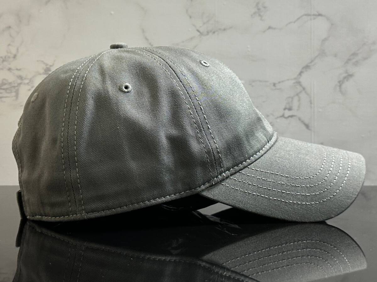 【未使用品】306KD 上品★OAKLEY オークリー キャップ 帽子 CAP 上品で高級感のあるグレーのコットン素材にブラックロゴ♪《FREEサイズ》の画像4