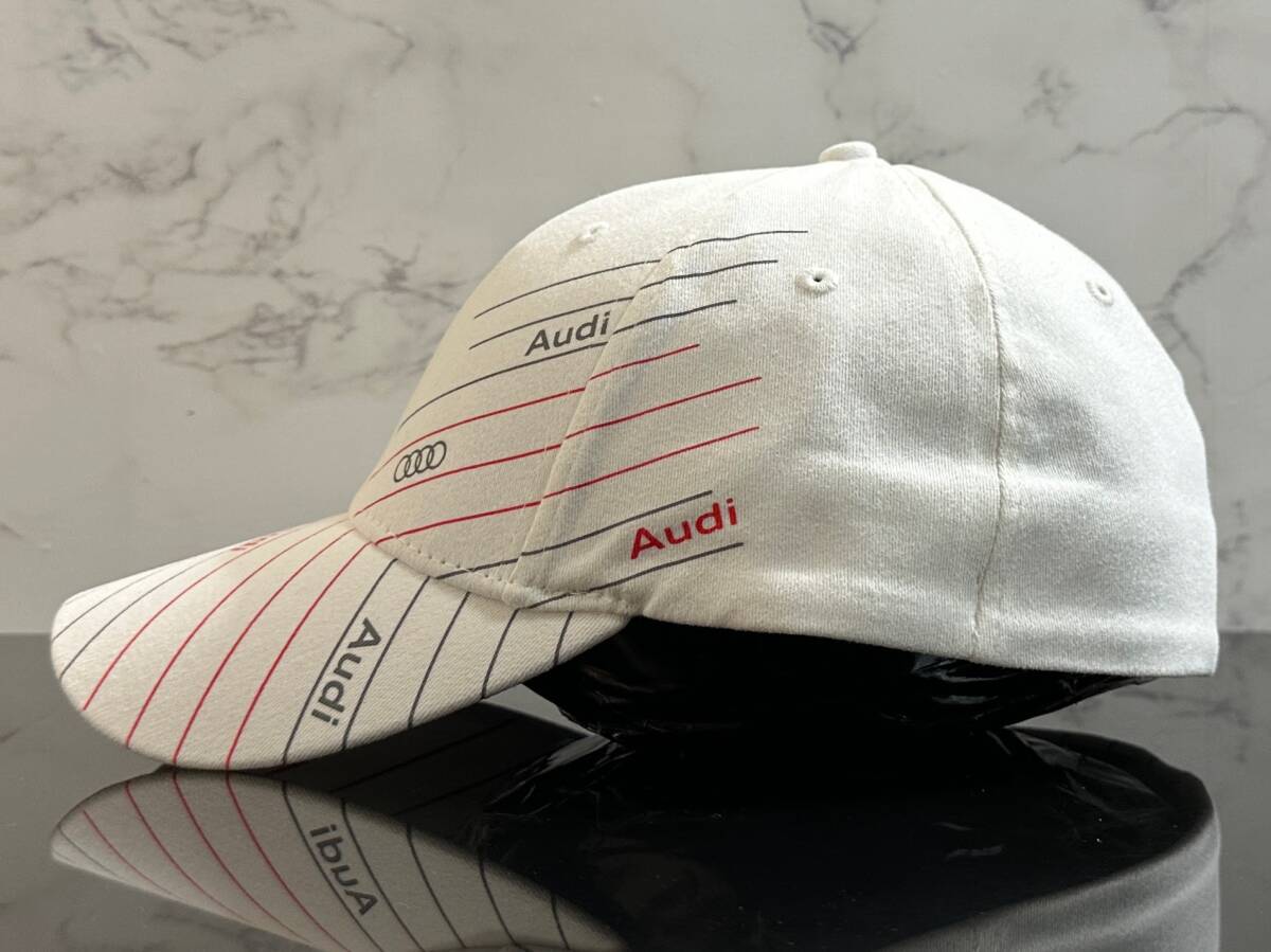 【未使用品】266KD 訳あり★Audi アウディ Sシリーズ キャップ 帽子CAP 上品で高級感のあるデザインの伸縮素材♪《伸縮前60㎝～63㎝位迄》の画像7