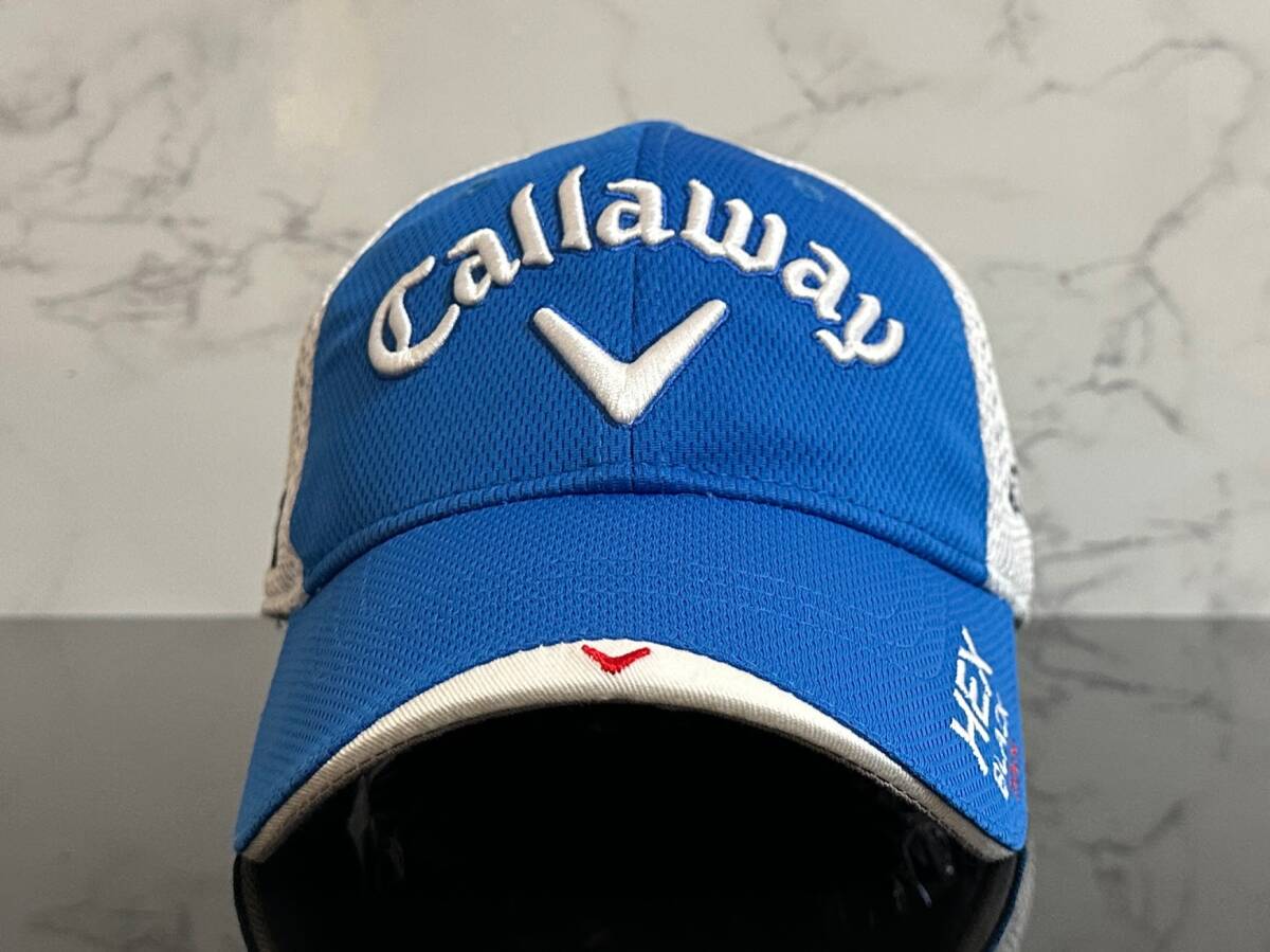 【未使用品】206KE 訳あり★Callaway Golf キャロウェイ ゴルフキャップ 上品で高級感のあるデザインに人気のシリーズロゴ《FREEサイズ》_画像2